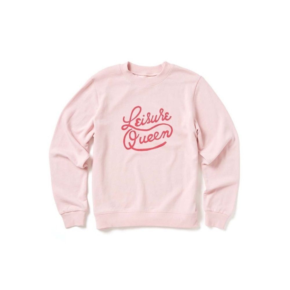 NWT ban.do Pink 'Leisure Queen' Sweatshirt Small